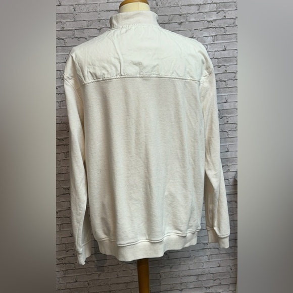 Disney Parks Mickey Mouse Stars Stripes Flag Men Pullover Sweatshirt 1/4 Zip 2XL - Picture 3 of 16